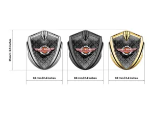 Metal Domed Emblem Premium Universal